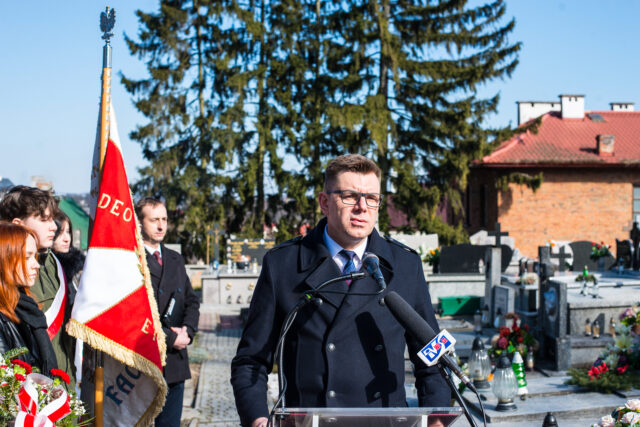 01. Burmistrz Sandomierza wygłasza przemówienie